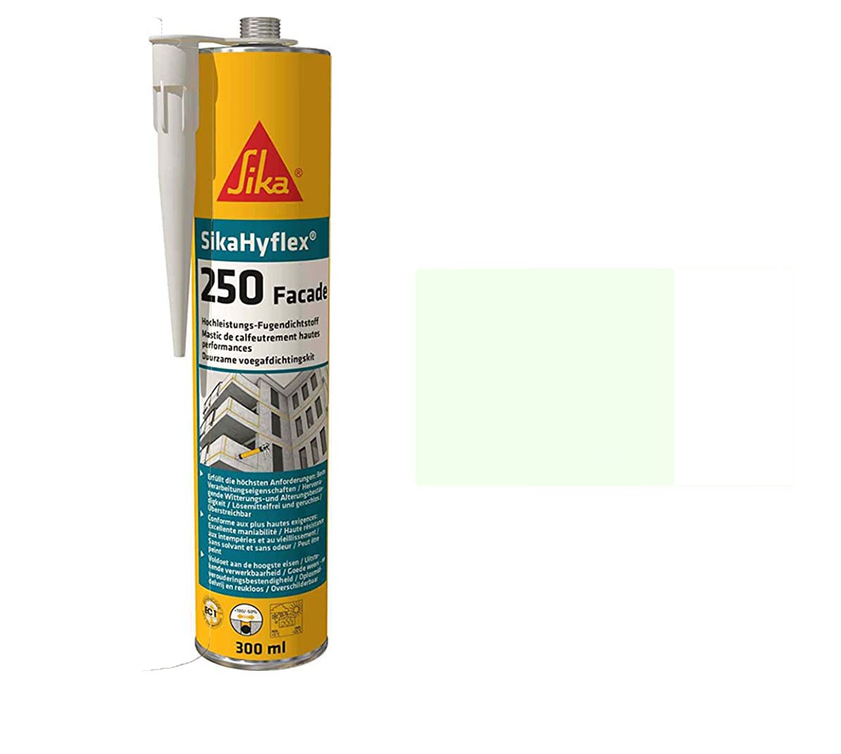 SikaHyflex®-250 Facade Bianco 300 ml Sika - Sigillante professionale ad elevate prestazioni per giunti di facciate in calcestruzzo, muratura e sistemi di isolamento esterno